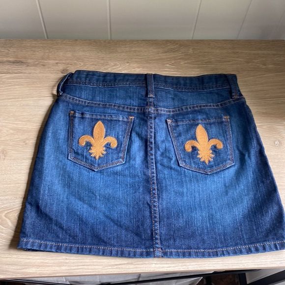 GAP JEAN MINI SKIRT - SIZE 2 - Denim - Picture 1 of 9